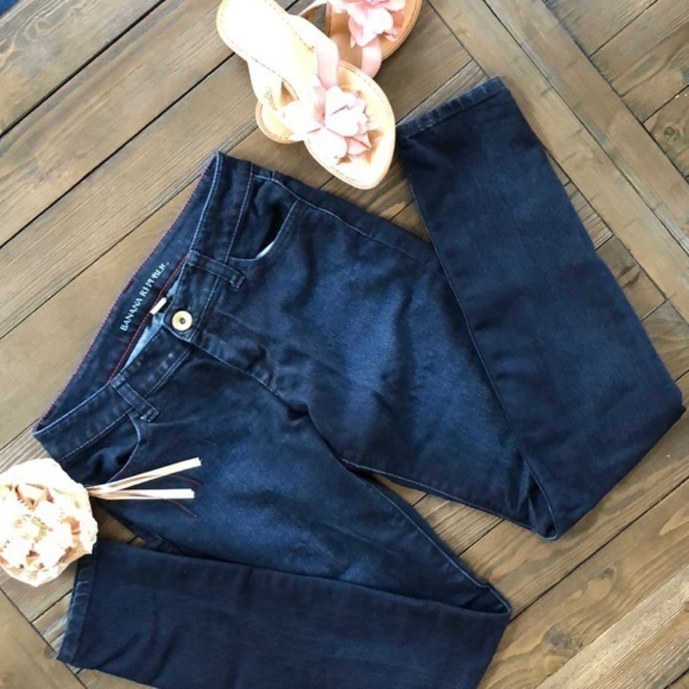 Banana republic dark wash leggings jeans